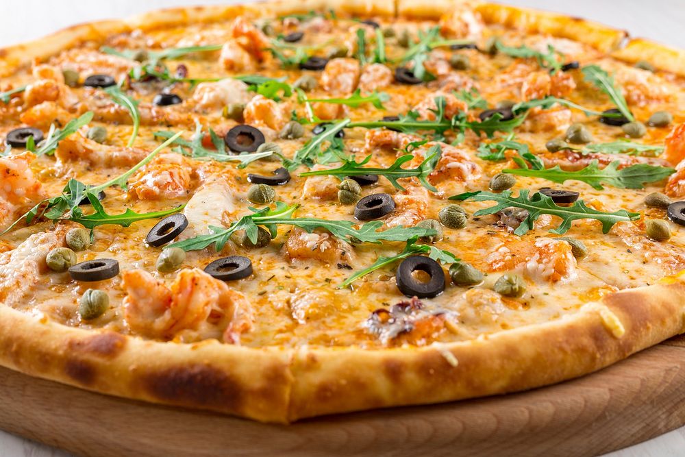 Free pizza image, public domain food CC0 photo.