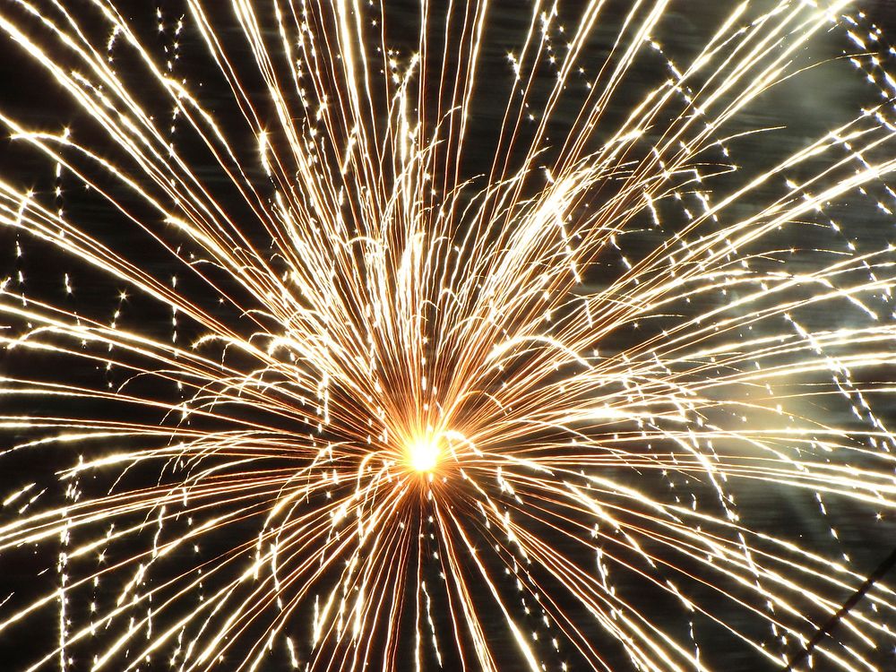 Free fireworks in the sky image, public domain CC0 photo.