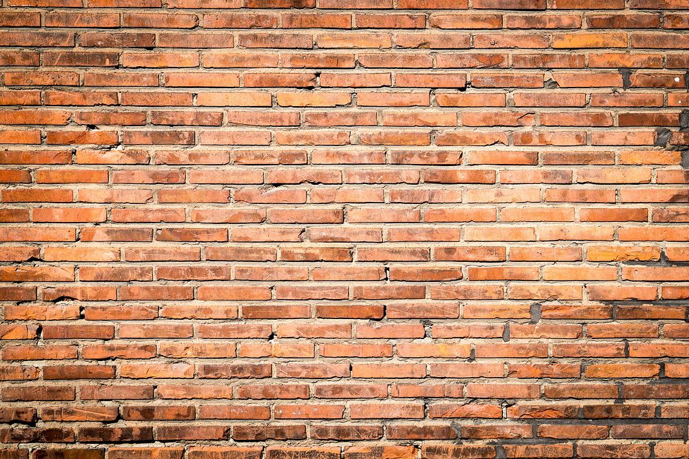 Free brick wall image, public domain pattern CC0 photo.