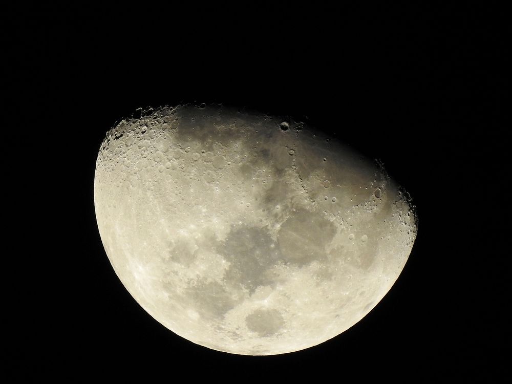 Free closeup of a moon image, public domain planet CC0 photo.