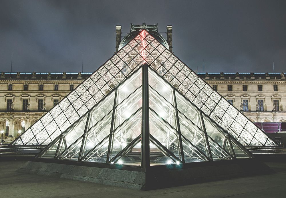 Free The Louvre Museum image, public domain art CC0 photo.