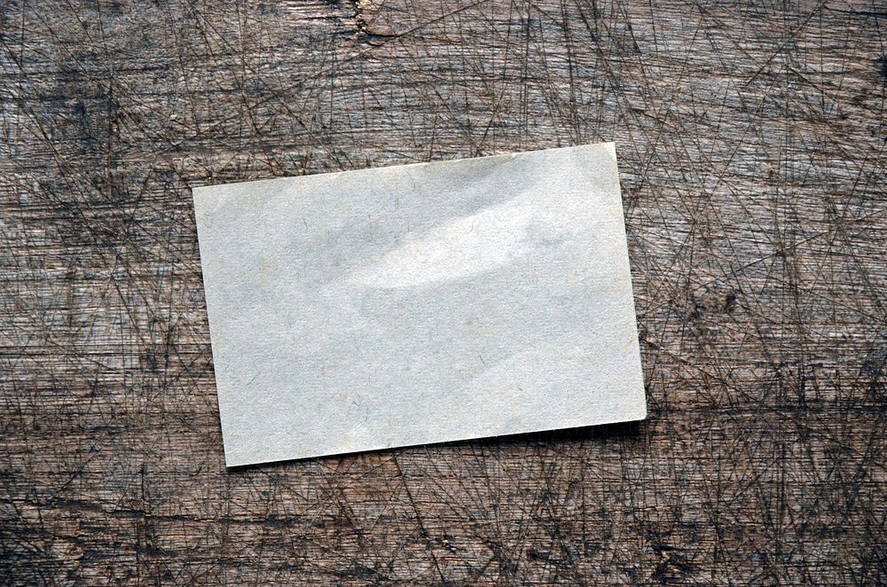 Free blank note paper public domain CC0 photo.