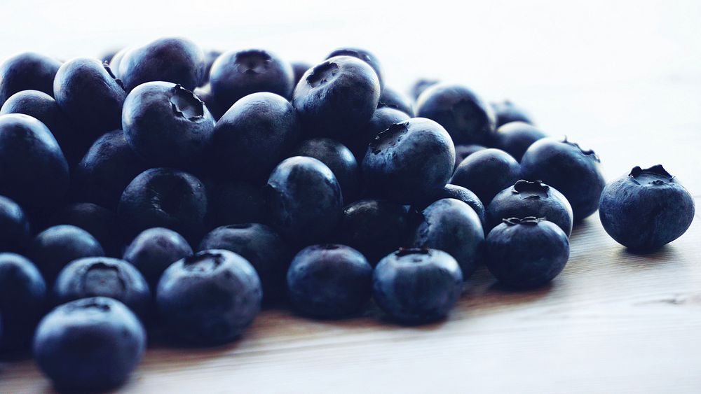 Free close up fresh blueberry image, public domain fruit CC0 photo.