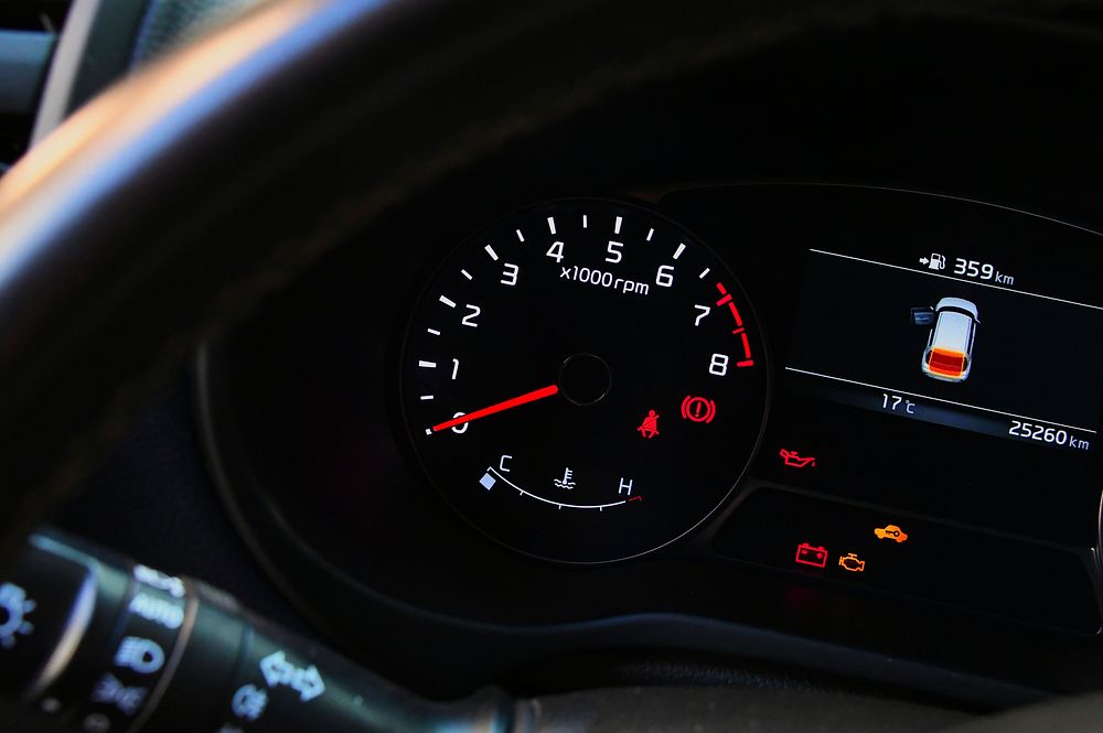 Free car dashboard close up image, public domain car CC0 photo.