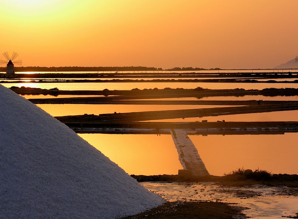 Free sea salt field photo, public domain landscape CC0 image.