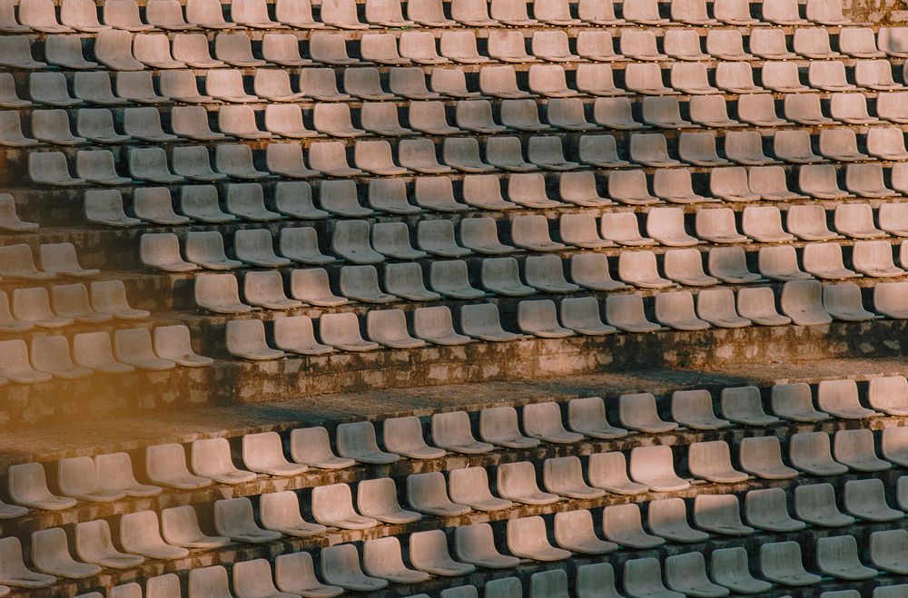 Free empty seats outdoors image, public domain outdoors CC0 photo.