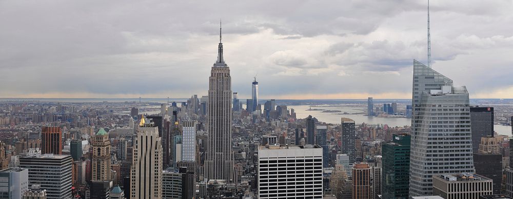Free Empire State Building image, public domain cityscape CC0 photo.