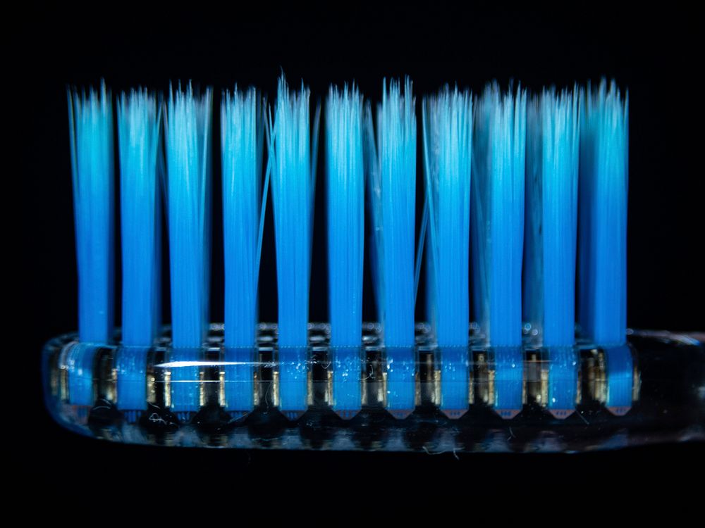 Toothbrush close up, free public domain CC0 image.