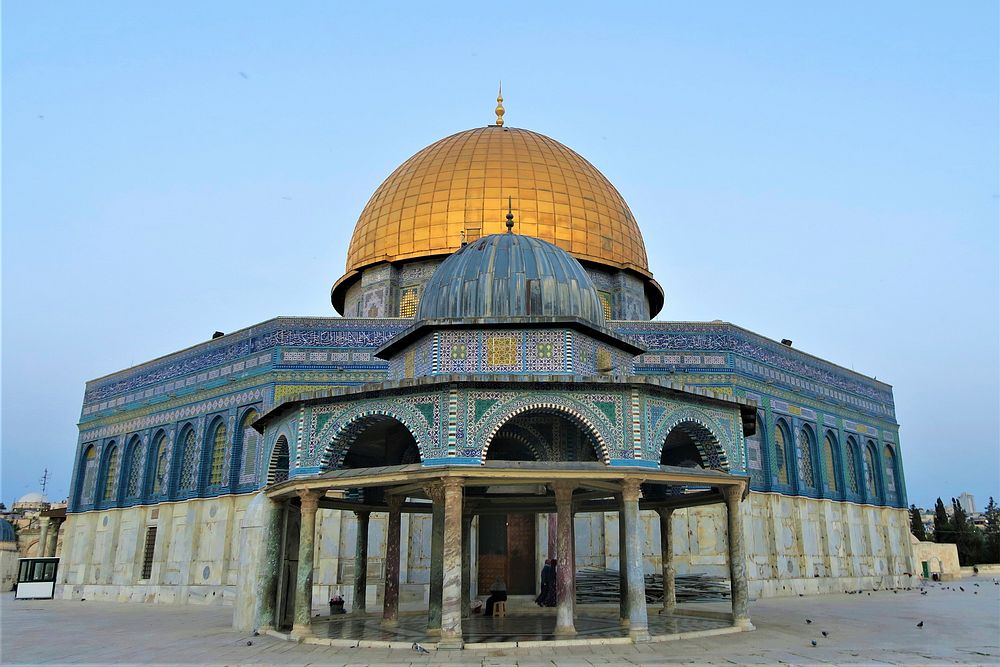 Free Dome fo thr Rock mosque image, public domain Jerusalem CC0 photo.