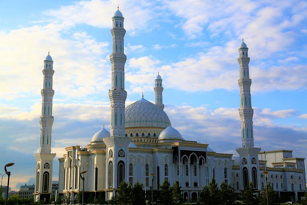 Free Hazrat Sultan Mosque image, public domain Islamic architecture CC0 photo.