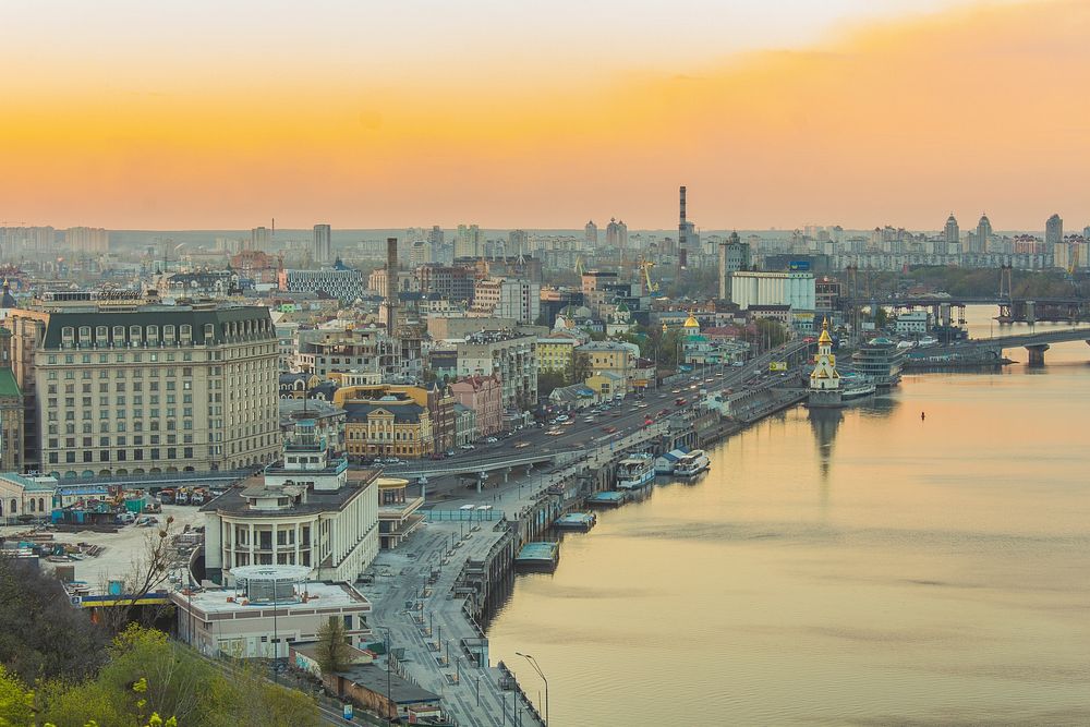 Free Kyiv city, Ukraine image, public domain CC0 photo.