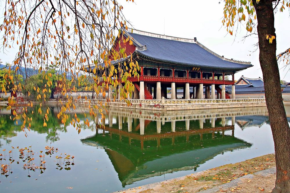 Free Gyeongbokgung Palace image, public domain architecture CC0 photo.