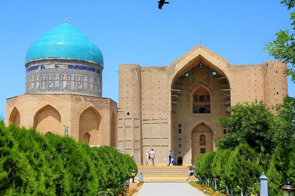 Mausoleum of Khoja Ahmed Yasawi, free public domain CC0 photo