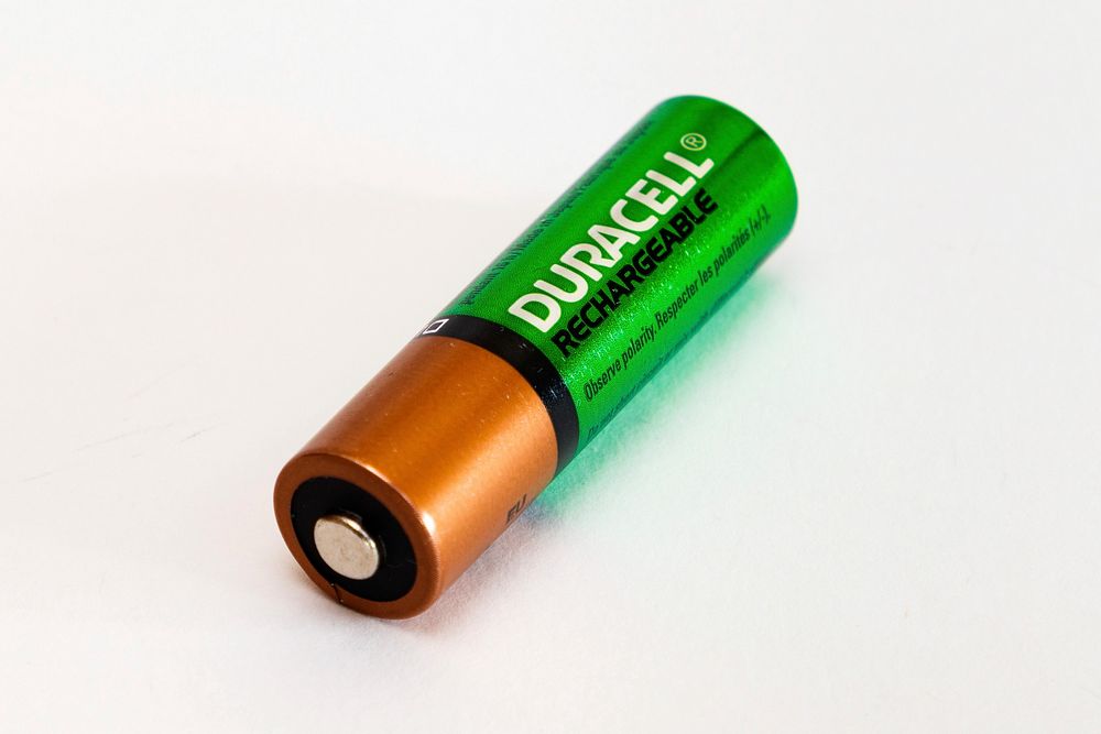Duracell alkaline AAA battery, location unknown, 17 December 2020.