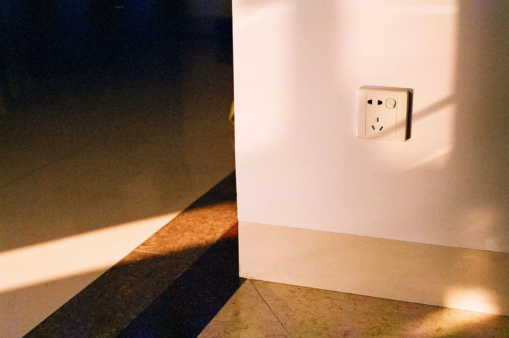 Free electrical outlet at home image, public domain CC0 photo.