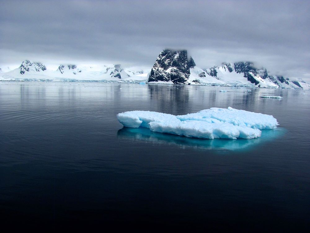 Free Arctic glacier image, public domain winter CC0 photo.