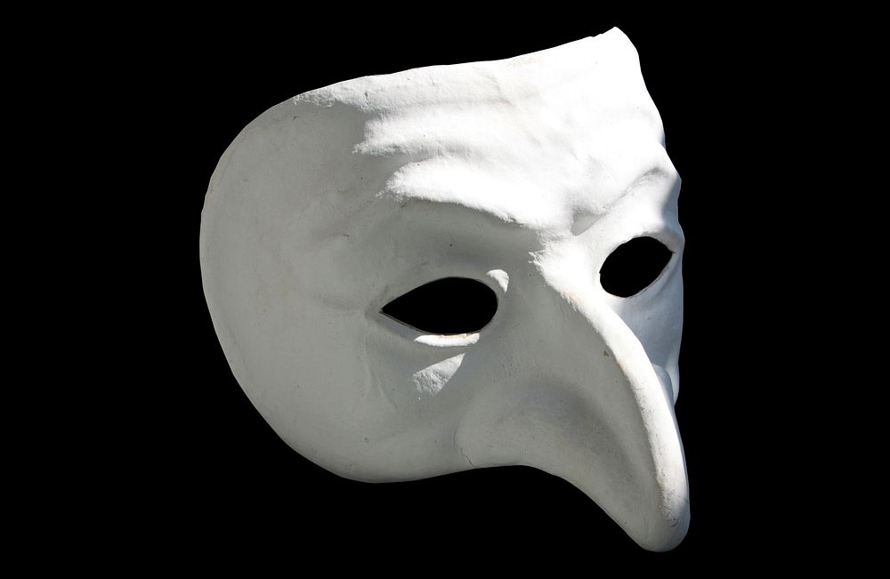 Free masquerade mask image, public domain costume CC0 photo.