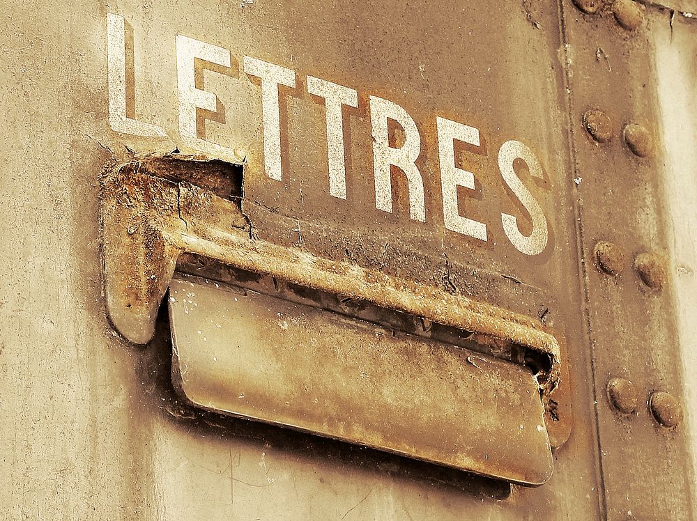 Old mailbox. Free public domain CC0 photo.