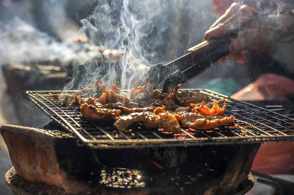 Free asian barbecue image, public domain food CC0 photo.