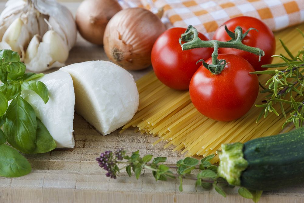 Free Italian pasta image, public domain food CC0 photo.