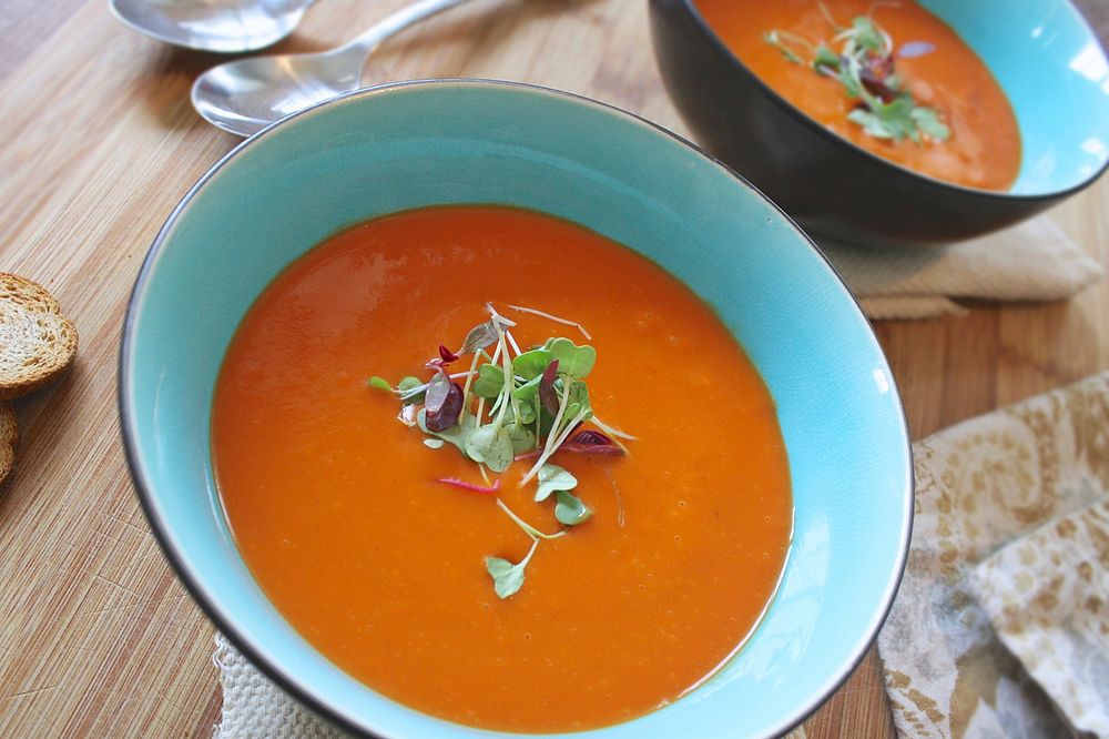 Free tomato soup image, public domain food CC0 photo.