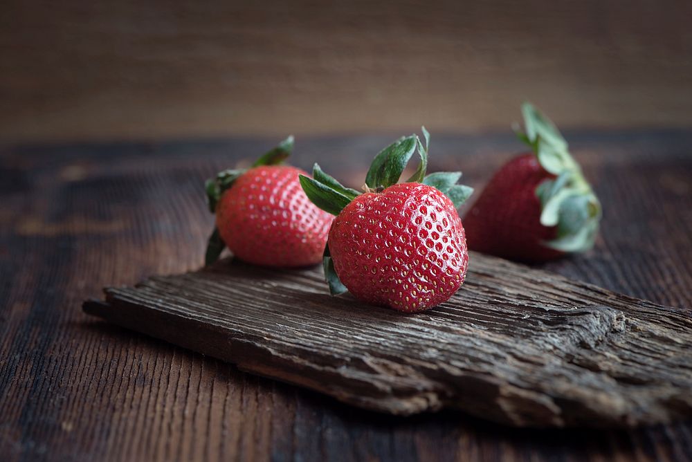 Free strawberries public domain fruit CC0 photo.