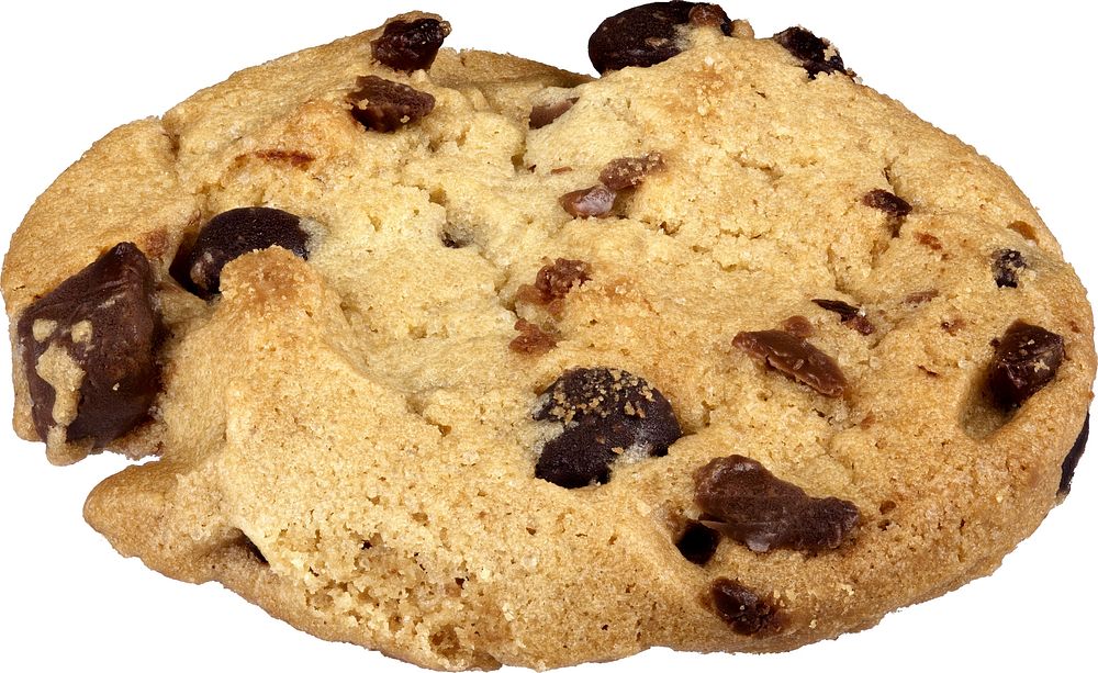 Free freshly baked chocolate chip cookies image, public domain CC0 photo.