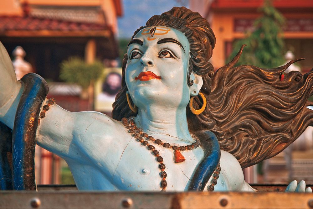 Free Lord Krishna statue image, public domain religion CC0 photo.