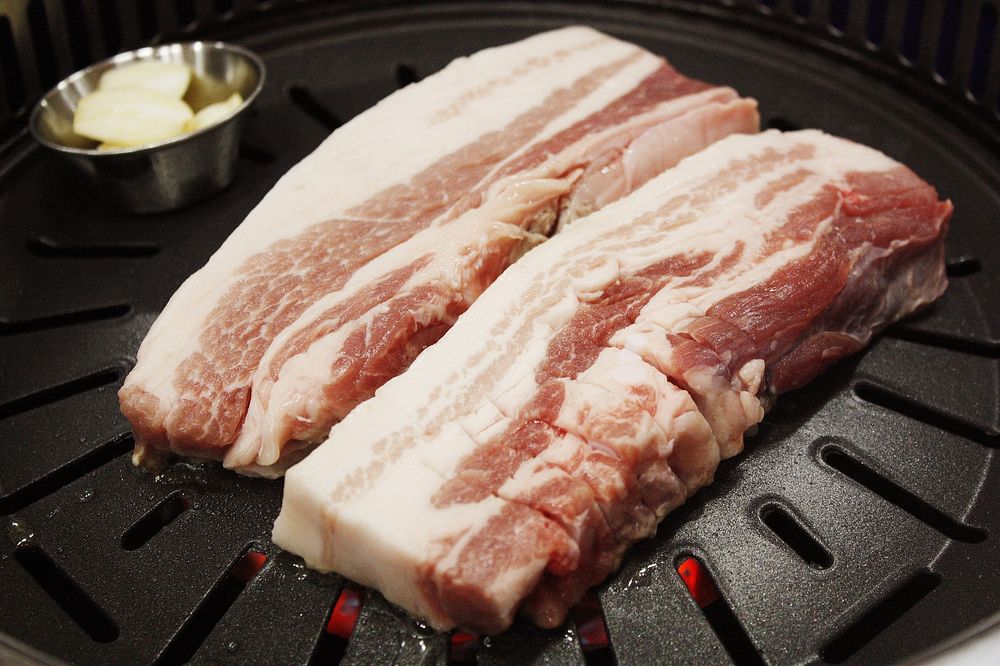 Free grilled bbq pork image, public domain food CC0 photo.