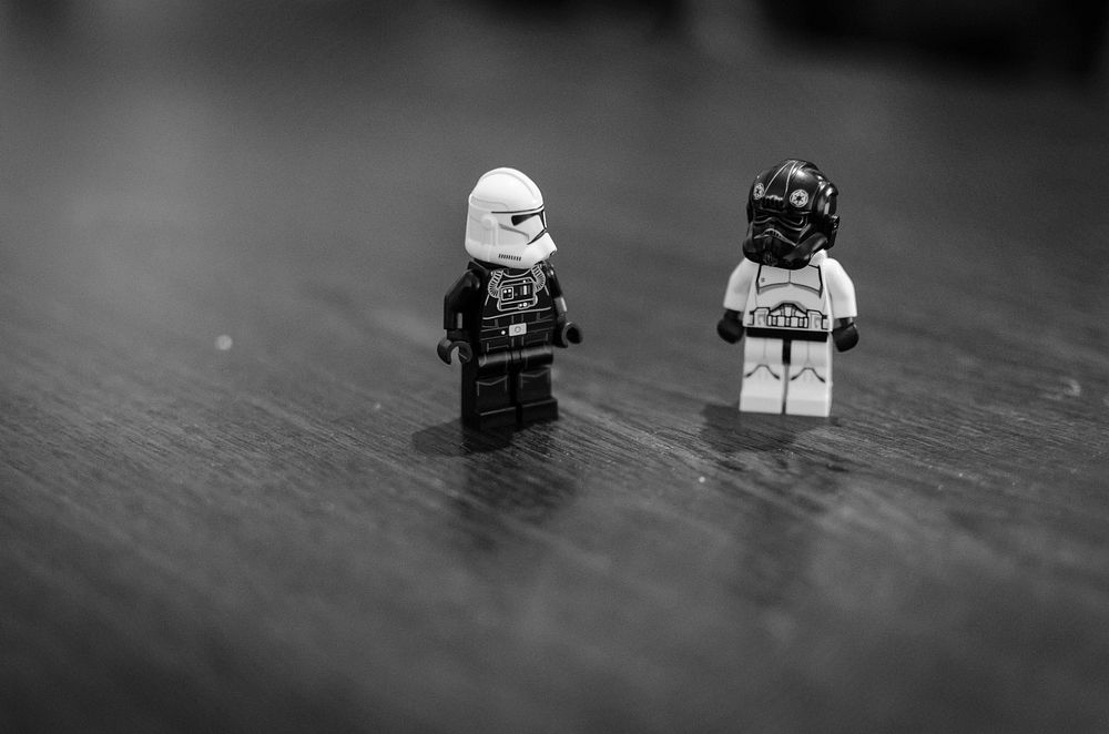 Star Wars Lego figurines. Location unknown - 02/12/2017