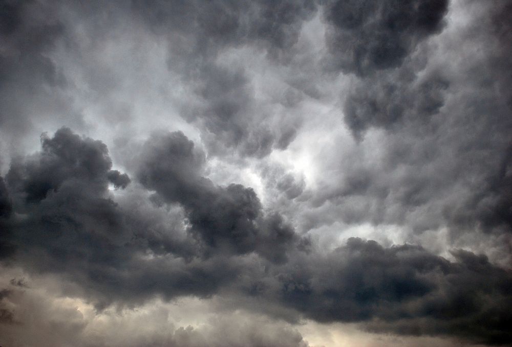 Free dark cloud sky image, public domain view CC0 photo.