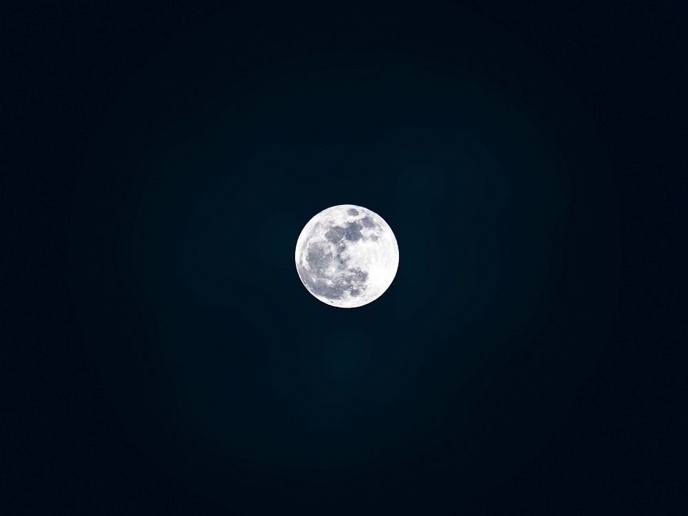 Free moon image, public domain night sky CC0 photo.