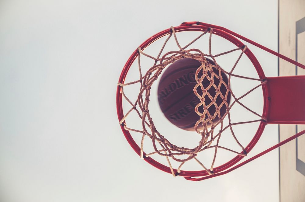 Free basketball hoop image, public domain sport CC0 photo.