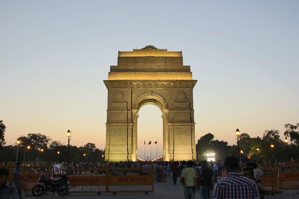 Free India Gate image, public domain CC0 photo.
