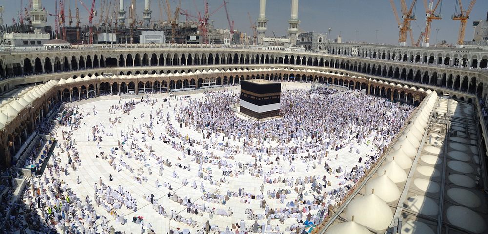 Free people mass at Mecca image, public domain CC0 photo.