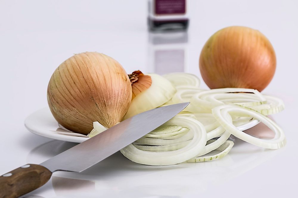 Free chopped onions image, public domain food CC0 photo.