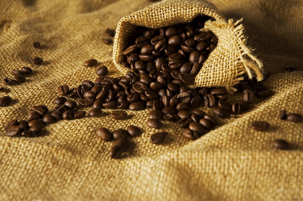 Free coffee beans image, public domain drink CC0 image.