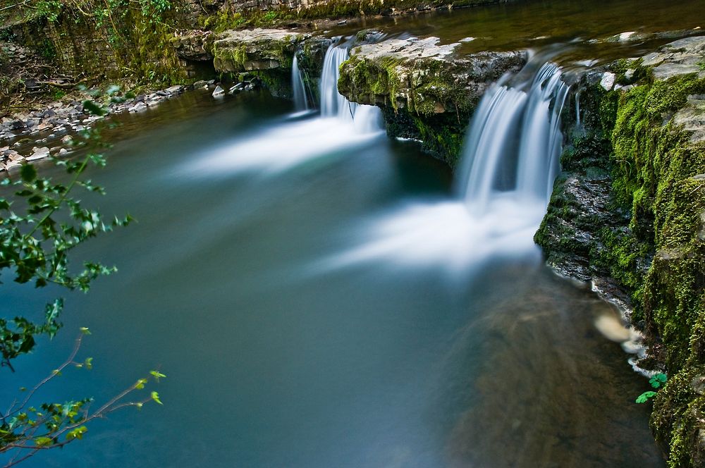 Free Brecon Beacons National Park Waterfalls image, public domain landscape CC0 photo.