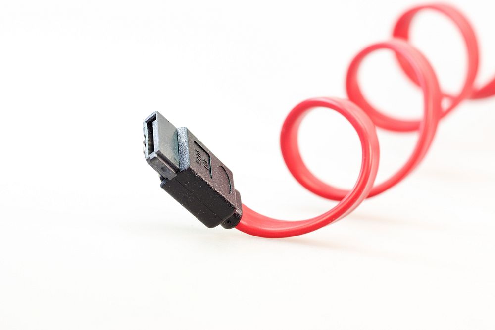 Free USB cable electronic accessory image, public domain CC0 photo.