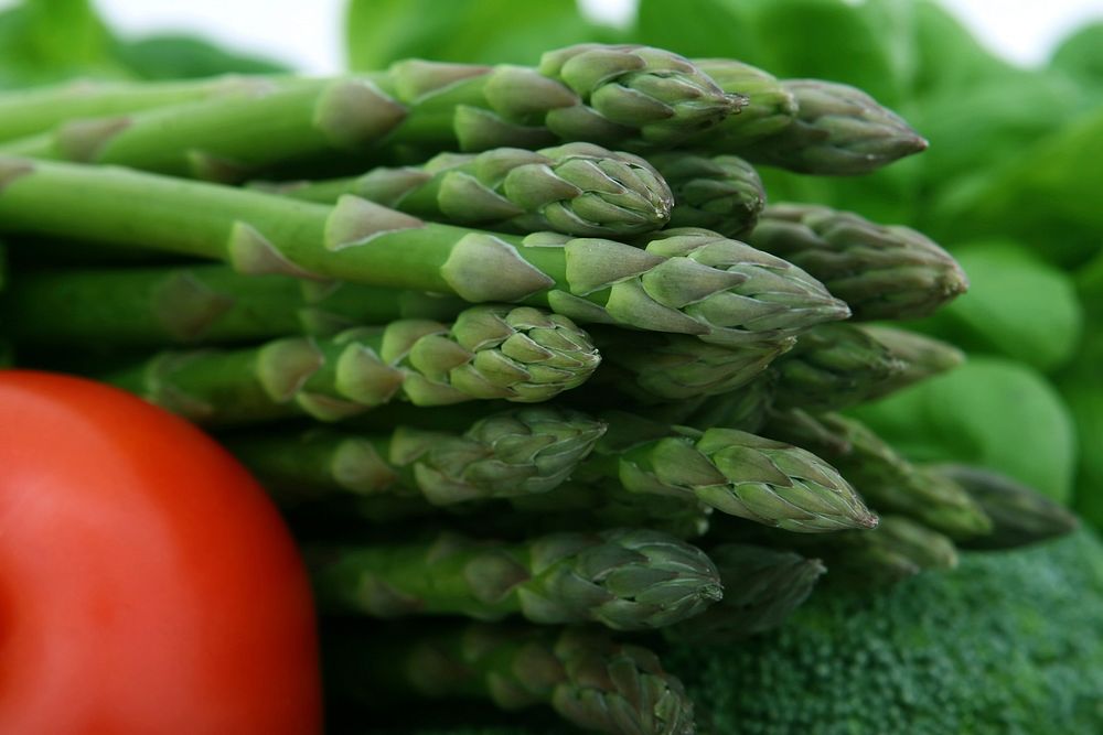 Free closeup on asparagus image, public domain CC0 photo.