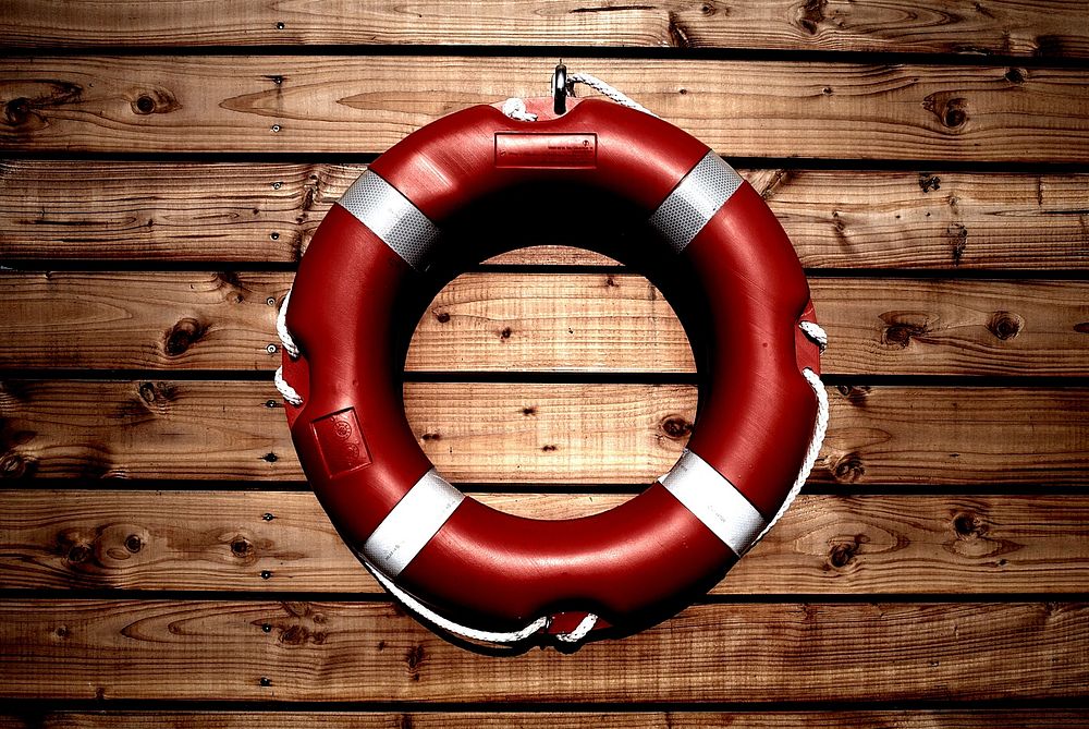 Free swimming safety buoy image, public domain CC0 photo.