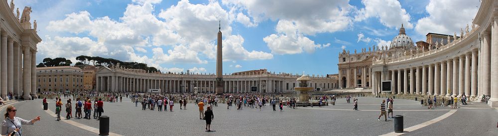 Saint Peter's Square, free public domain CC0 photo