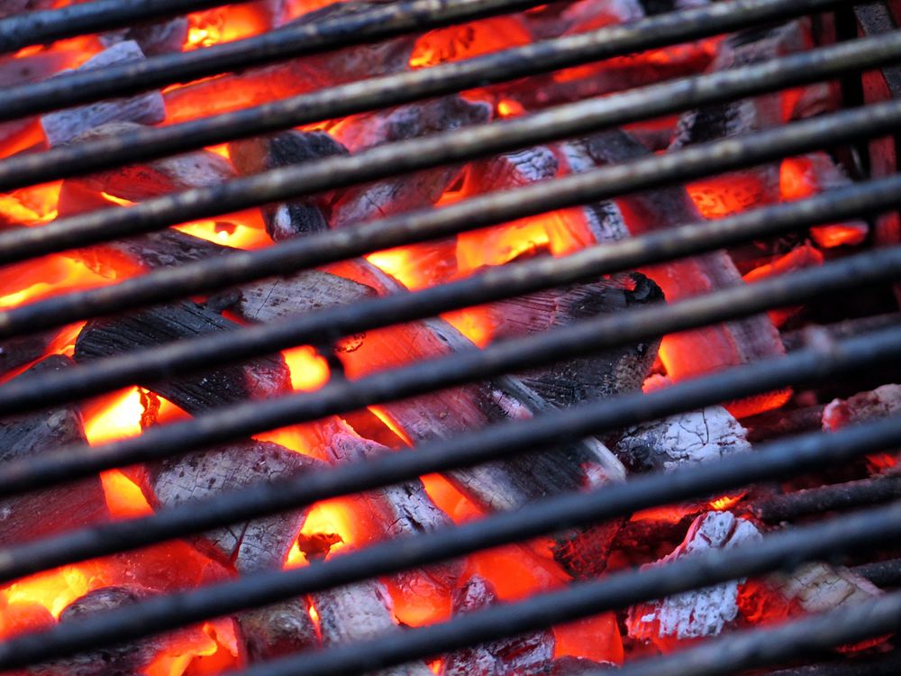 Free fire flame closeup image, public domain CC0 photo.