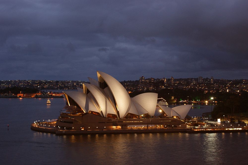 Free Opera House, Sydney, Australia photo, public domain travel CC0 image.