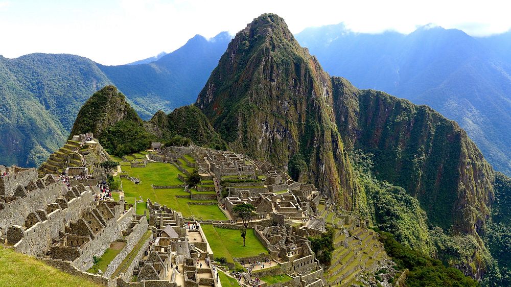 Free Macchu Picchu lost city image, public domain Peru CC0 photo.