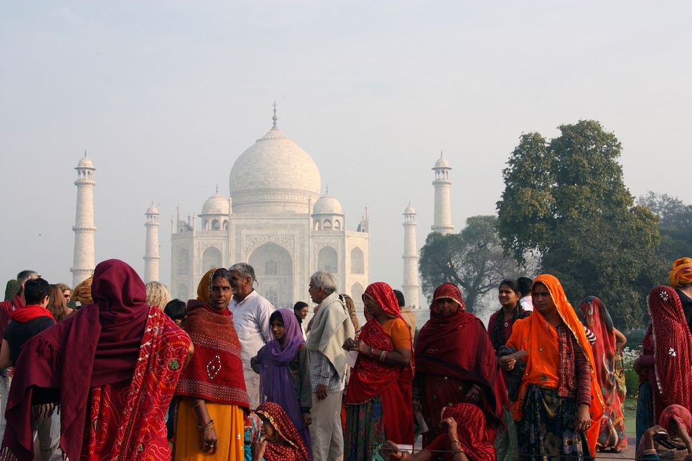 The Taj Mahal in Agra, India -  03/03 2017