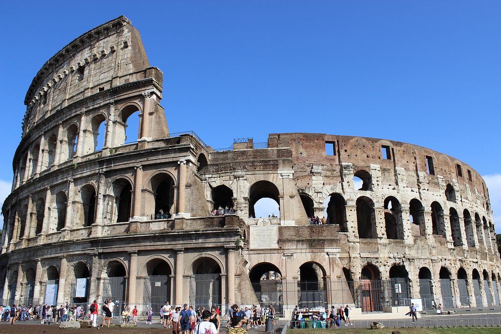 Colosseum, free public domain CC0 photo