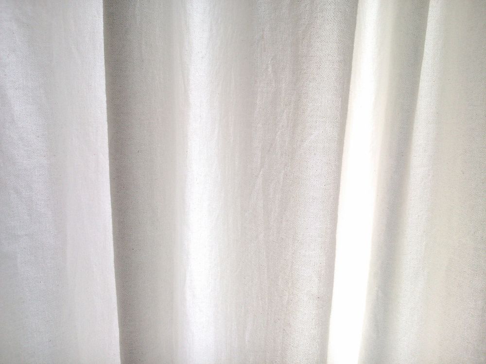 Free white curtain image, public domain interior design CC0 photo.