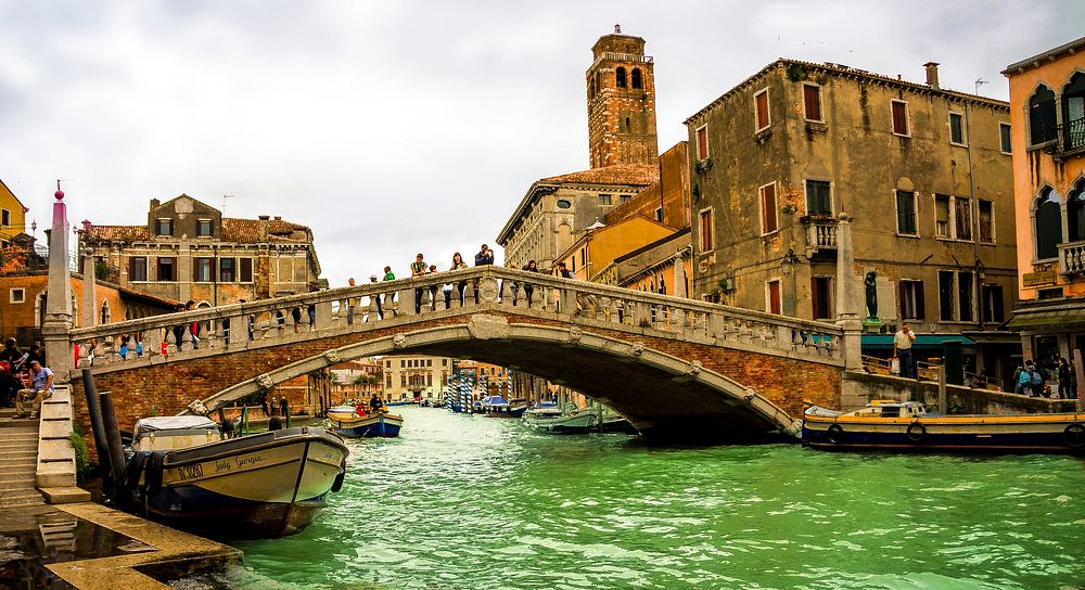 Free Rialto Bridge in Venice, Italy image, public domain CC0 photo.
