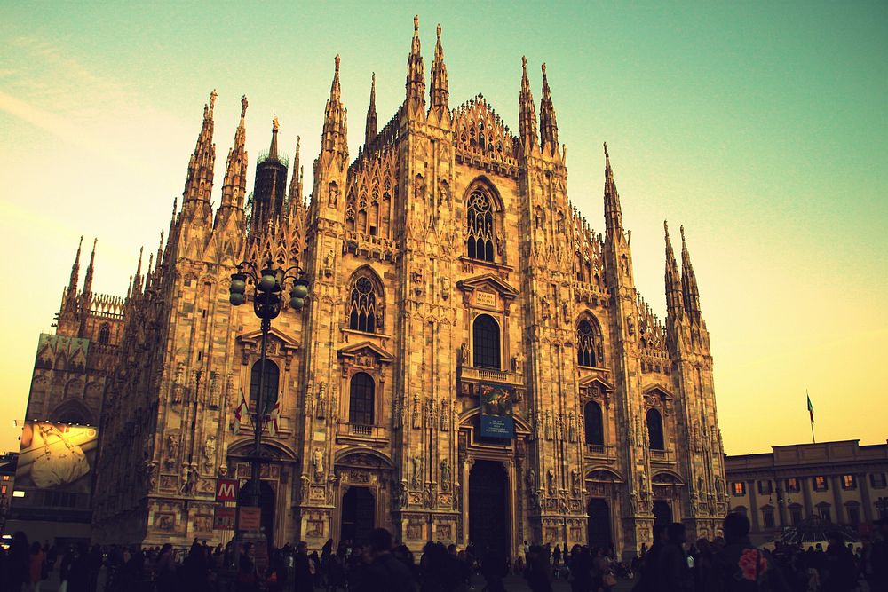 The Milan Cathedral, free public domain CC0 photo